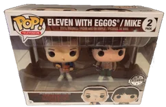 Eleven with Eggos / Mike #2 PACK Funko Pop