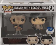 Eleven with Eggos / Mike #2 PACK Funko Pop