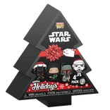 Darth Vader / Emperor Palpatine / Boba Fett / Stormtrooper #4 PACK Funko Pop