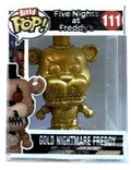 Gold Nightmare Freddy #111 Funko Pop