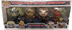 "Live After Death | Seventh Son | Nights of the Dead | Somewhere in Time Eddie" #4 PACK Funko Pop