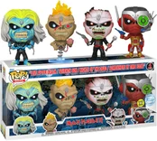 "Live After Death | Seventh Son | Nights of the Dead | Somewhere in Time Eddie" #4 PACK Funko Pop