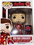 Iron Man (Unmasked) #94 Funko Pop