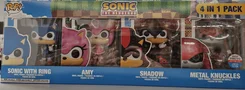 Sonic The Hedgehog #4 PACK Funko Pop